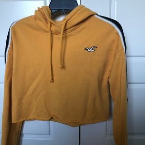 Hollister cropped hoodie